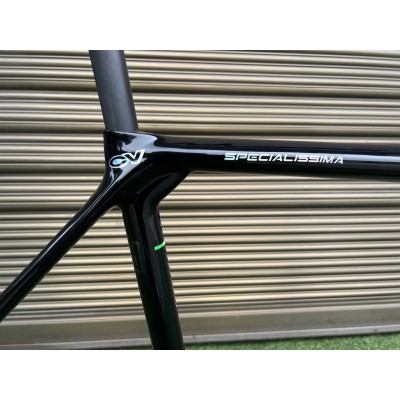 Bianchi Specialissima Carbon Fiber Road Bicycle Frame Black-Bianchi Specialissima