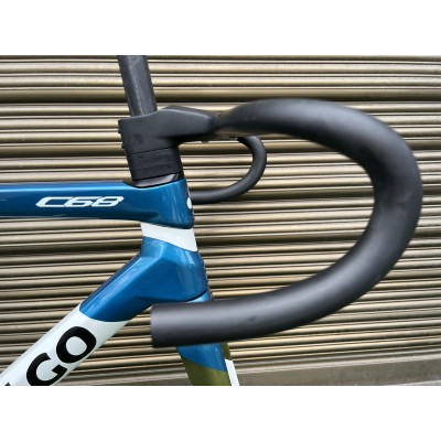 Colnago C68 Carbon Road Bicycle Frame Blue with White-Colnago V3RS V-Brake & Disc Brake