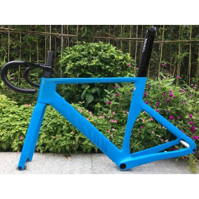 Carbon Fiber Road Bike Bicycle Frame Canyon 2021 New Aeroad Disc Blue-Canyon Aeroad 2021