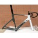 Cuadro de bicicleta de carretera de fibra de carbono Canyon 2021 New Aeroad Disc gris y blancoimage