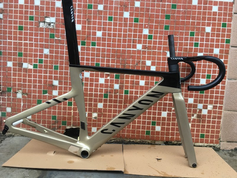 Cadre de vélo de route en fibre de carbone Canyon 2021 Nouveau disque Aeroad