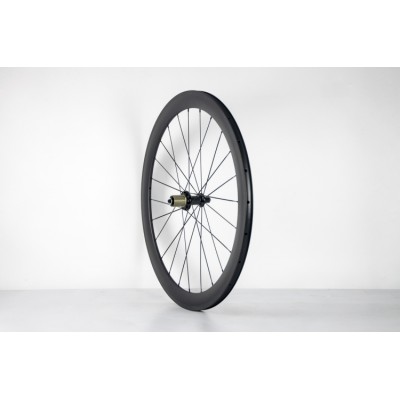 Clincher & Tubular Rims Carbon Road Bike Wheels Multicolor