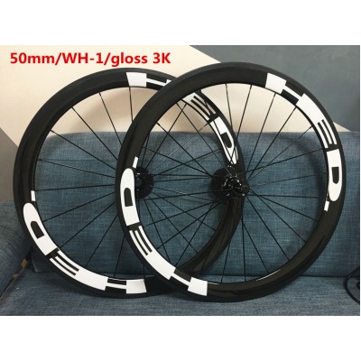 Clincher & Tubular Rims Carbon Road Bike Wheels Multicolor-Carbon Road Bicycle Wheels