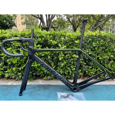 Cervelo R5 Carbon Fiber Road Bicycle Frame Black and Chameleon-Cervelo R5