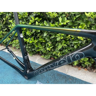 Cervelo R5 Carbon Fiber Road Bicycle Frame Black and Chameleon-Cervelo R5