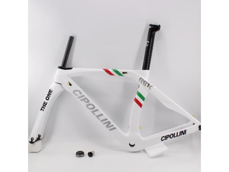 Telaio bici Carbon New Road Cipollini RB1K bianco