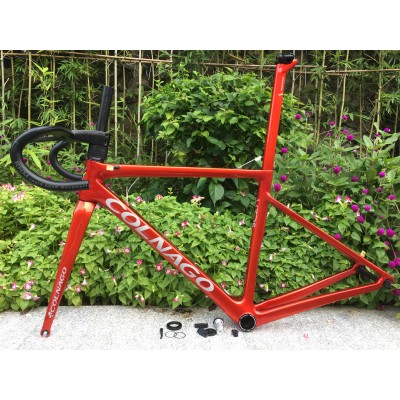 Colnago V3RS Carbon Frame Road Bicycle Red-Colnago C59