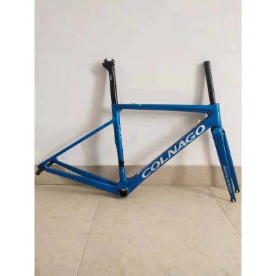 Colnago V3RS Carbon Frame Road Bicycle Blue-Colnago V3RS V-Brake & Disc Brake
