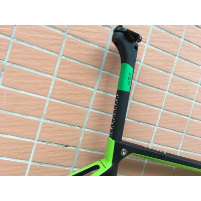 Colnago V3RS Carbon Frame Road Bicycle Green With Black-Colnago V3RS V-Brake & Disc Brake