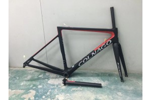 Colnago V3RS hiilirunkoinen maantiepyörä punainen mustalla