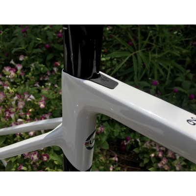 Colnago V3RS Carbon Frame Road Bicycle White With Black-Colnago V3RS V-Brake & Disc Brake