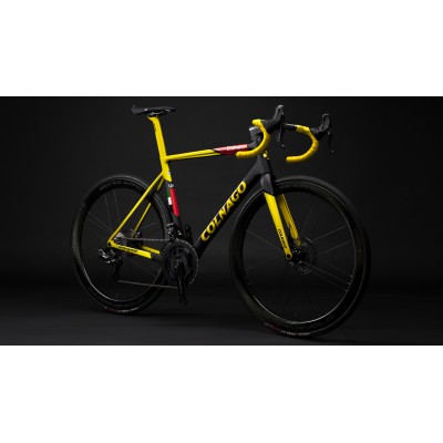 Colnago V3RS Carbon Frame Road Bicycle Yellow With Black-Colnago V3RS V-Brake & Disc Brake