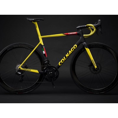 Colnago V3RS Carbon Frame Road Bicycle Yellow With Black-Colnago V3RS V-Brake & Disc Brake