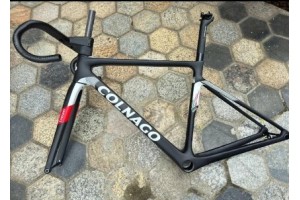 Telaio per bicicletta da strada Colnago V4RS in fibra di carbonio nero