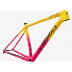 Telaio per bicicletta da montagna Specialized S-works EPIC in fibra di carbonio 29er Boost giallo con rosa