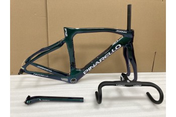 Pinarello DogMa F12 ნახშირბადის ბოჭკოვანი გზის ველოსიპედის ჩარჩო ქამელეონი