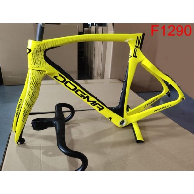 Pinarello DogMa F12 ნახშირბადის ბოჭკოვანი საგზაო ველოსიპედის ჩარჩოს Rim Brake