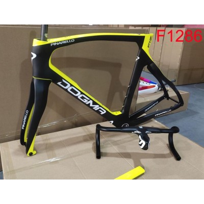 Pinarello DogMa F12 ნახშირბადის ბოჭკოვანი საგზაო ველოსიპედის ჩარჩოს Rim Brake