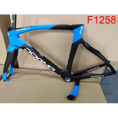 Pinarello DogMa F12 დისკის მხარდაჭერილი ნახშირბადის გზის ველოსიპედის ჩარჩო