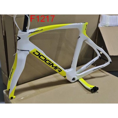 Pinarello DogMa F12 Karbon Fiber Yol Bisikleti Çerçeve Jant Fren