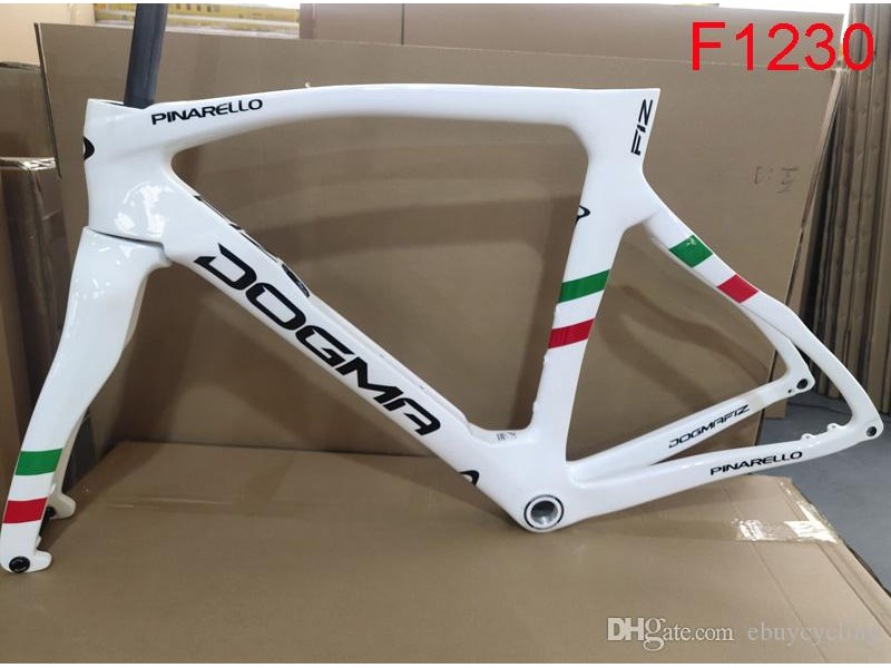 Cadre de vélo de route en carbone avec support pour disque Pinarello DogMa F12