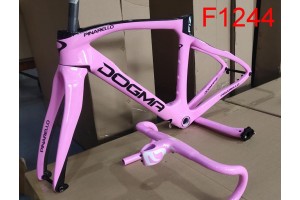 Quadro de bicicleta de estrada de carbono Pinarello DogMa F12 com suporte a disco