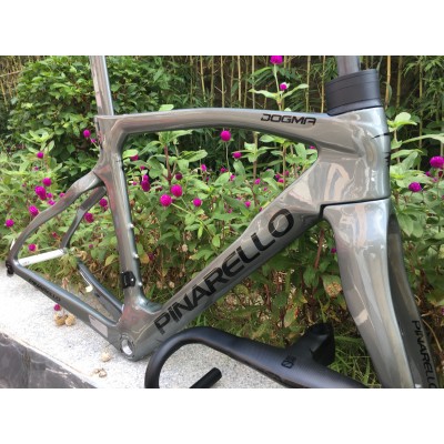 Pinarello DogMa F12 Disc Supported Carbon Road Bike Frame Grey-Dogmat F12 hamulec tarczowy
