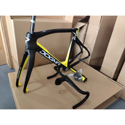 Quadro de bicicleta de estrada de carbono Pinarello DogMa F12 com suporte a disco