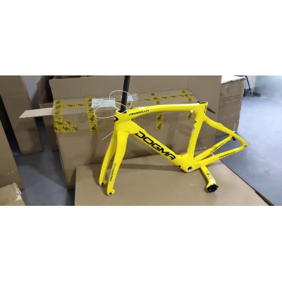 Pinarello DogMa F12 დისკის მხარდაჭერილი ნახშირბადის გზის ველოსიპედის ჩარჩო