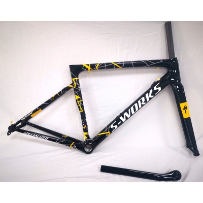 Carbon Fiber Road Bike Bicycle Frame SL6 specialized V Brake & Disc Brake-S-Works SL6 V Brake & Disc Brake