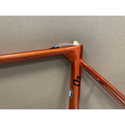 FACTOR O2 Carbon Road Bike Frame Orange-WSPÓŁCZYNNIK ramki V hamulca / hamulca tarczowego