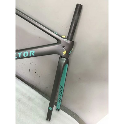 FACTOR O2 Carbon Road Bike Frame-FACTOR Frame V-Brake & Disc Brake