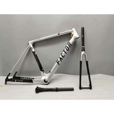 FACTOR O2 Carbon Road Bike Frame-FACTOR Frame V-Brake & Disc Brake