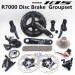 SHIMANO 105 R7000 Road Bicycle Oil Disc  Speed Groupset  A8000 Disc Brake Oil Brakeimage