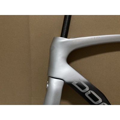Pinarello DogMa F Carbon Road Bike Frame Silver With Black-Dogma F12 V-Brake