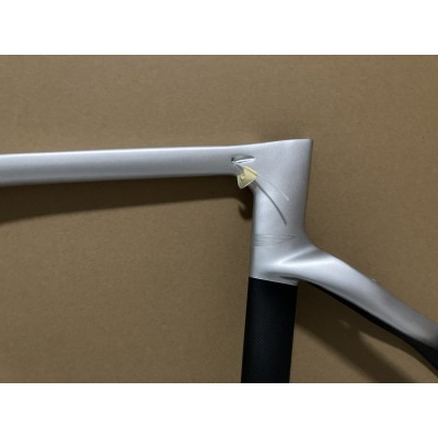 Pinarello DogMa F Carbon Road Bike Frame Silver With Black-Dogma F12 V-Brake
