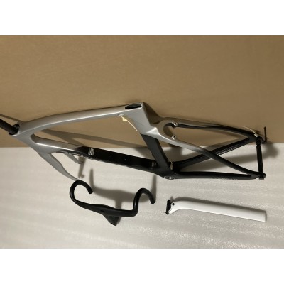 Pinarello DogMa F Carbon Road Bike Frame Silver With Black-Dogma F12 V-Brake