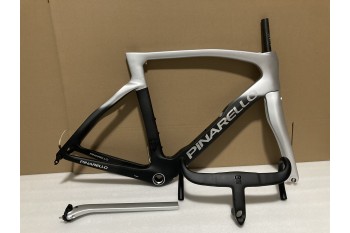 Pinarello DogMa F Carbon Road Bike Frame Silver With Black