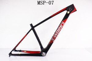 Telaio per bicicletta in carbonio S-works specializzato per mountain bike