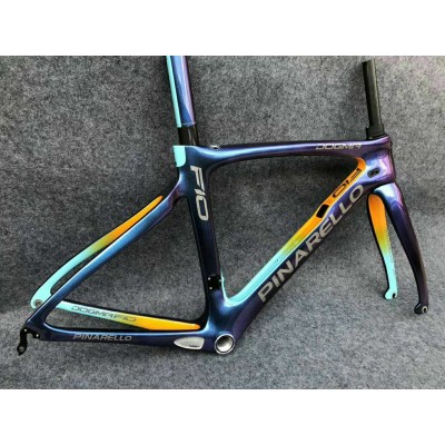 Telaio bici da corsa Pinarello DogMa F10 Carbon giallo-Dogma F10 V Brake & Disc Brake