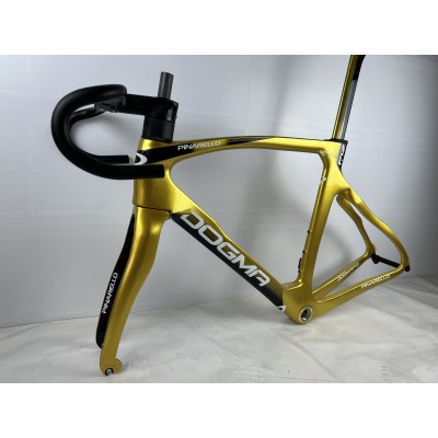 Pinarello DogMa F12 Carbon Road Bike Frame Rim Brake Golden-Dogma F12 V-Brake