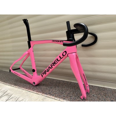 Pinarello DogMa F12 Carbon Road Bike Frame Rim Brake Pink-Dogma F12 V-Brake