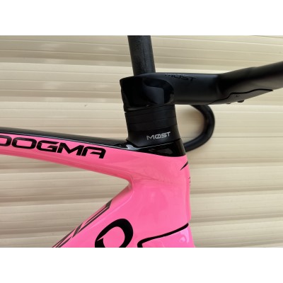 Pinarello DogMa F12 Carbon Road Bike Frame Rim Brake Pink-Dogma F12 V-Brake