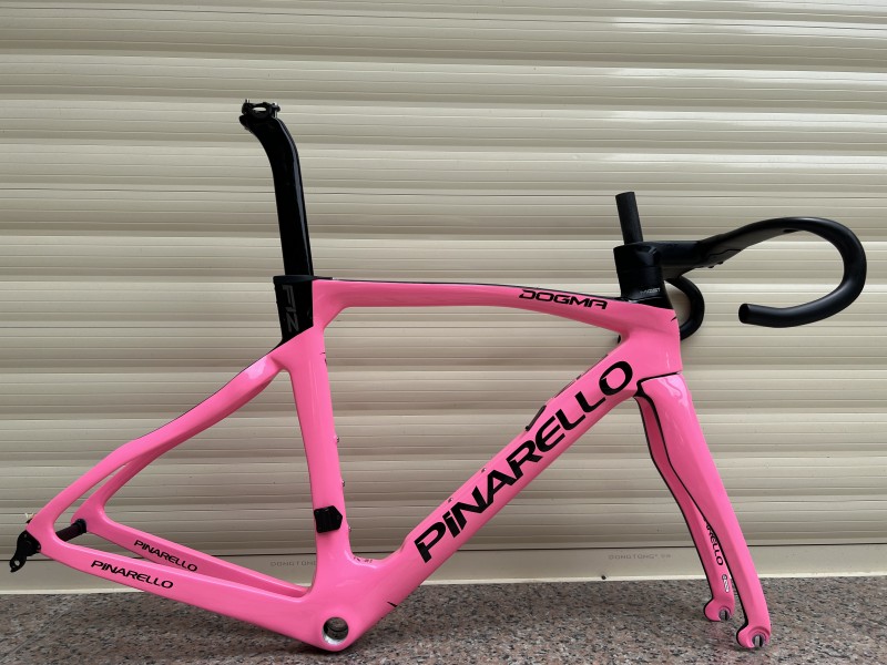 Pinarello DogMa F12 Carbon Road Bike Frame Rim Brake Pink - Dogma F12  V-Brake