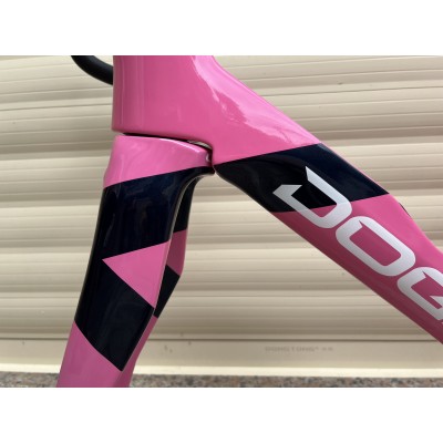 Pinarello DogMa F12 Carbon Road Bike Frame Rim Brake Pink-Dogma F12 V-Brake