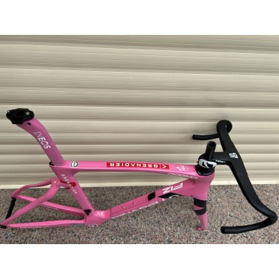 Pinarello DogMa F12 Carbon Road Bike Frame Rim Brake Pink-Dogma F12 V-Brake