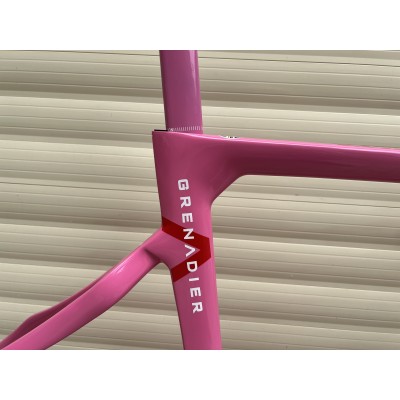 Pinarello DogMa F12 Carbon Road Bike Frame Rim Brake Pink-Dogma F12 V-Brake