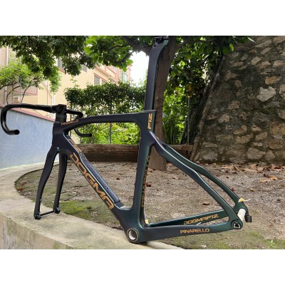 Pinarello DogMa F12 Carbon Road Bike Frame Rim Brake Blackish Green-Dogma F12 V-Brake