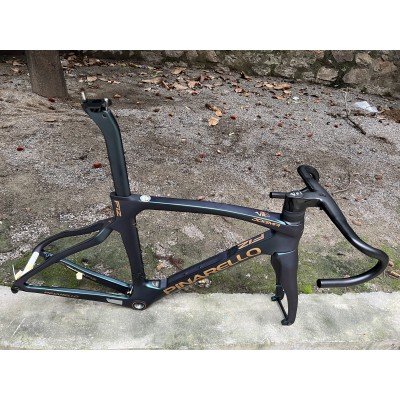 Pinarello DogMa F12 Carbon Road Bike Frame Rim Brake Blackish Green-Dogma F12 V-Brake