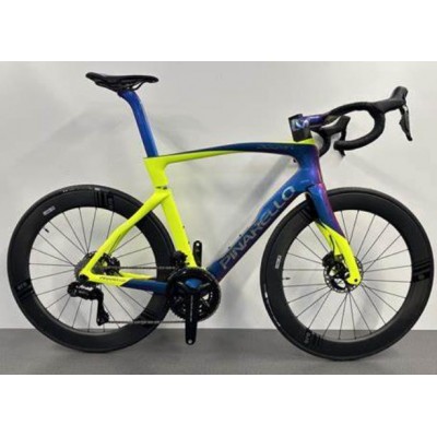 Pinarello New 2025 DogMa F Carbon Fiber Road Bicycle Frame Disc Chameleon and Yellow-New 2025 DogMa F